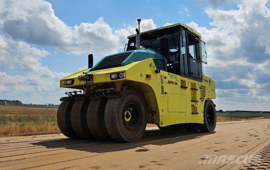 Ammann ART 240 Gummiradwalzen