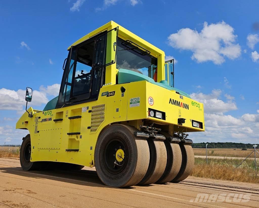 Ammann ART 240 Gummiradwalzen