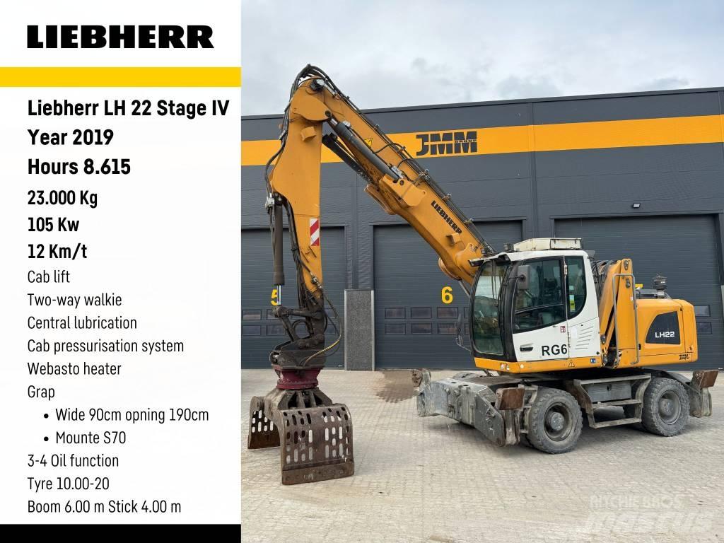Liebherr LH 22 Materialumschlag
