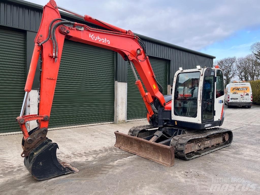 Kubota KX 080-3 Minibagger < 7t
