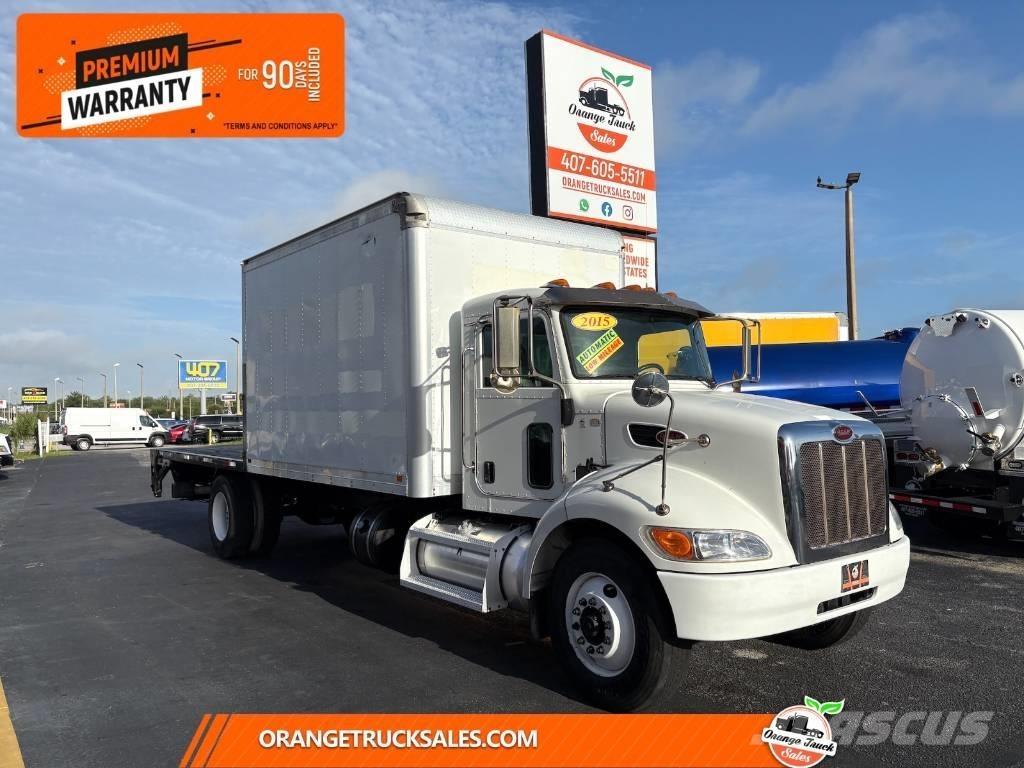 Peterbilt 337 Pritschenwagen/Pritschenwagen mit Seitenklappe