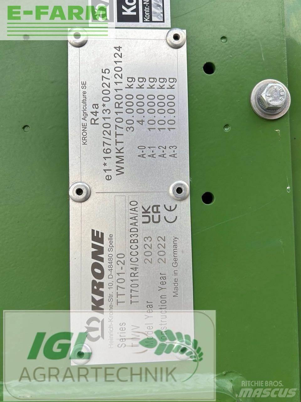 Krone tx 560 Getreideanhänger