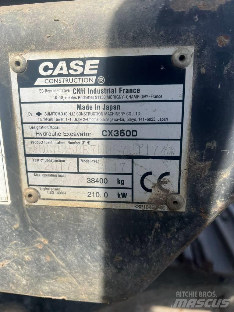 CASE CX 350 D Raupenbagger