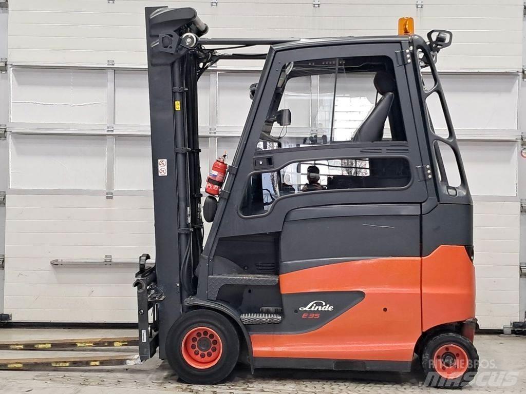 Linde E35HL-01 Elektrostapler