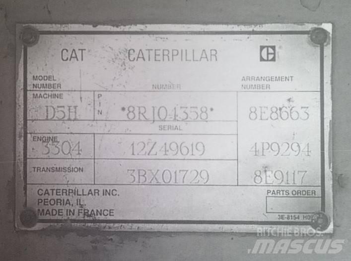 CAT D 5 H Bulldozer