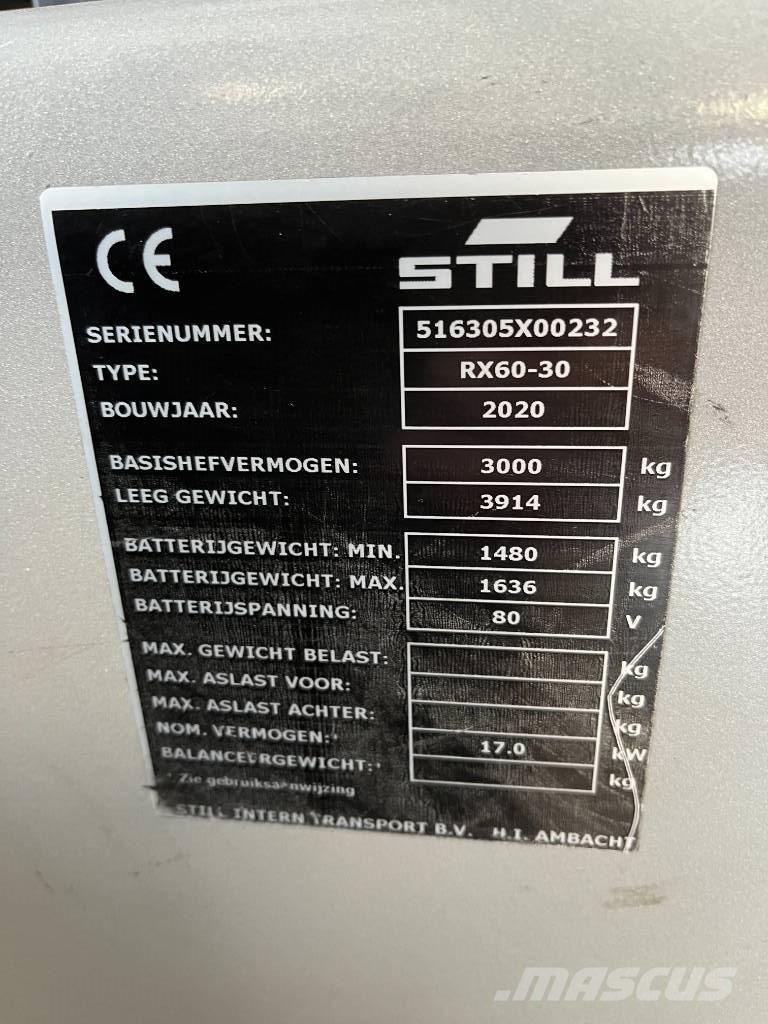 Still RX 60-30 Elektrostapler