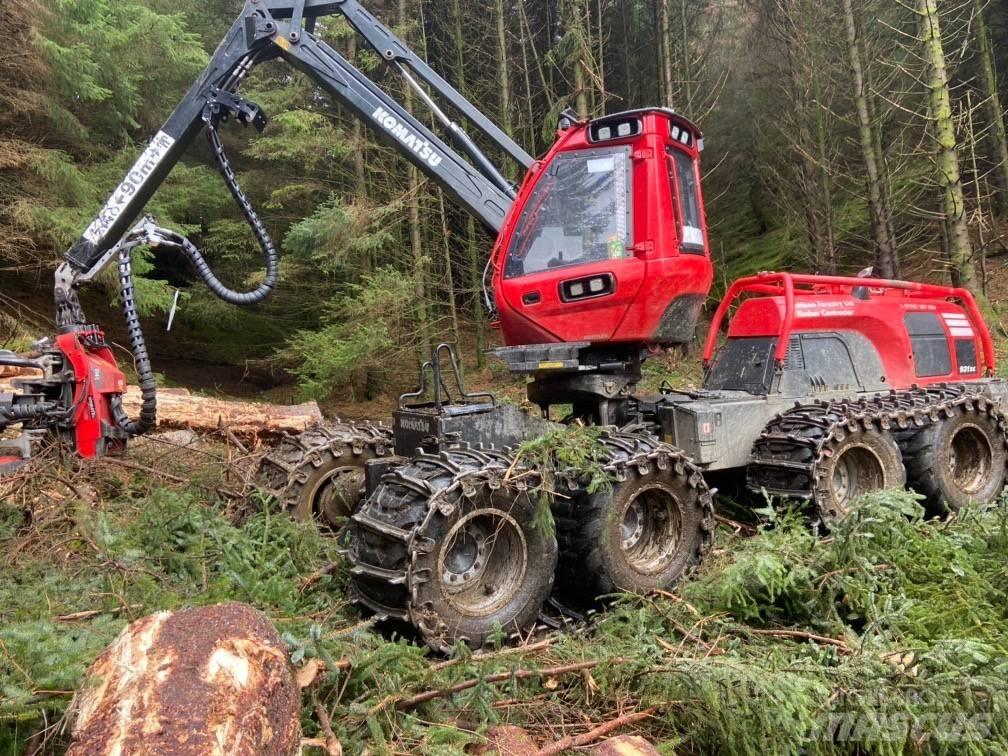 Komatsu 931XC Harvester