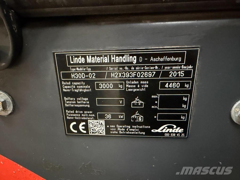 Linde H30D-02 Dieselstapler