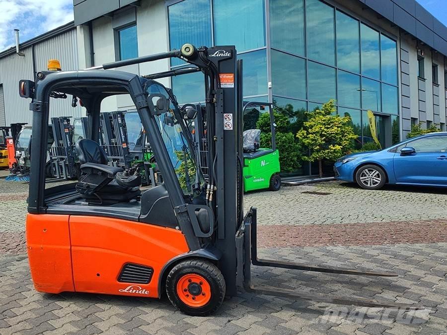 Linde E16C-01 Elektrostapler