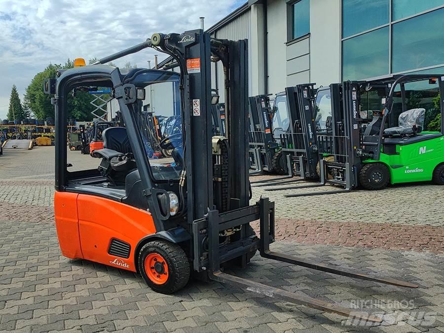 Linde E16C-01 Elektrostapler