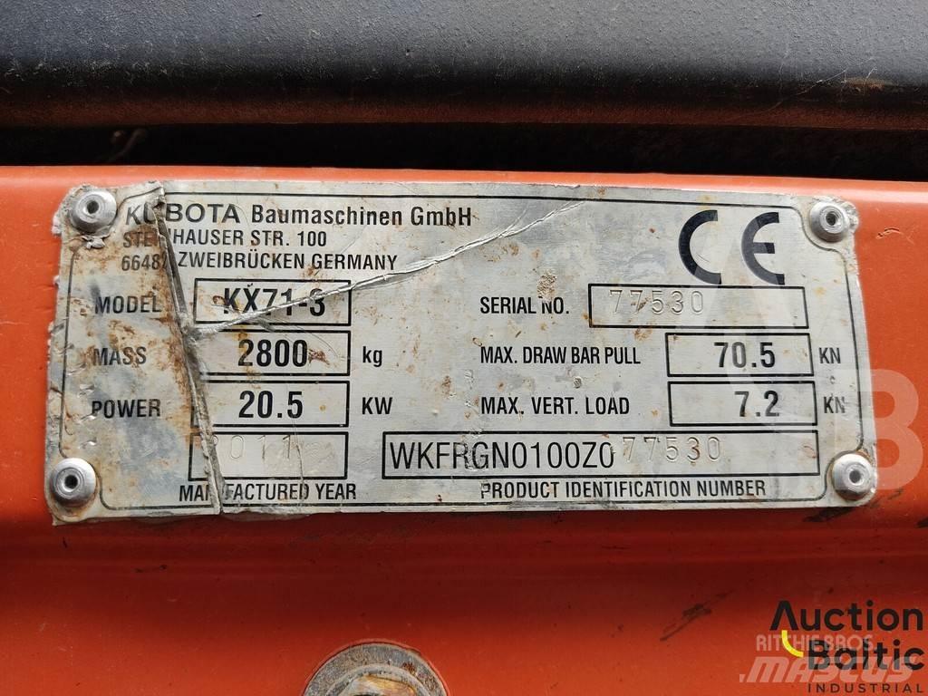 Kubota KX 71-3 Minibagger < 7t