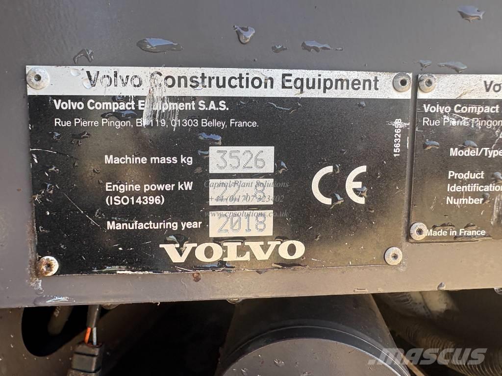 Volvo ECR 35 D Minibagger < 7t