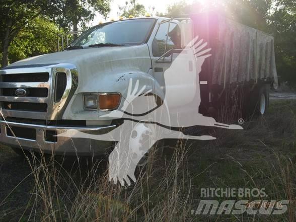 Ford F650 SD Pritschenwagen/Pritschenwagen mit Seitenklappe