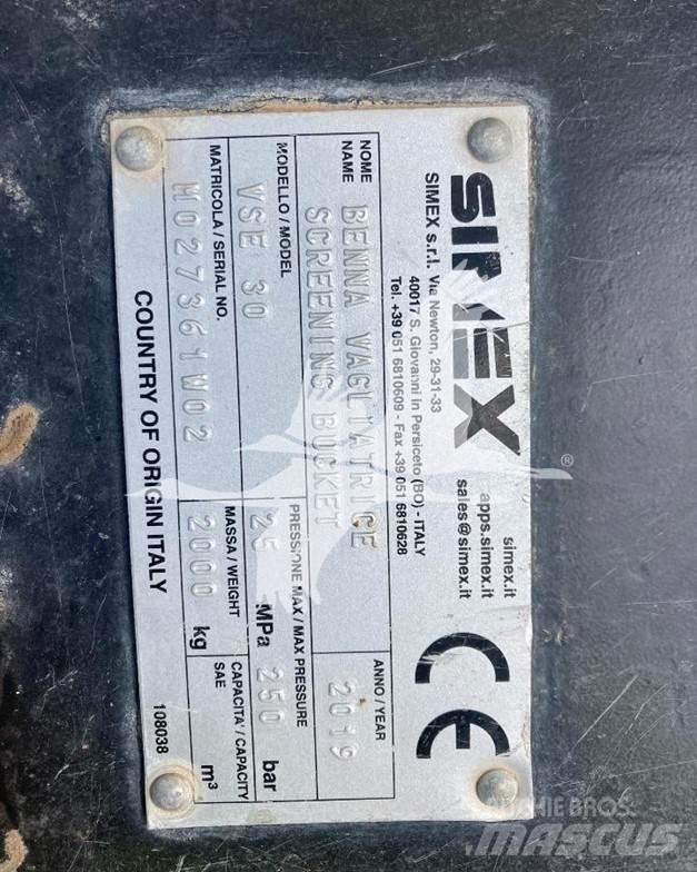 Simex VSE30 Siebschaufeln