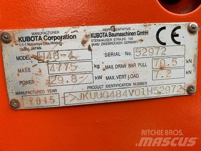 Kubota U 48-4 Minibagger < 7t