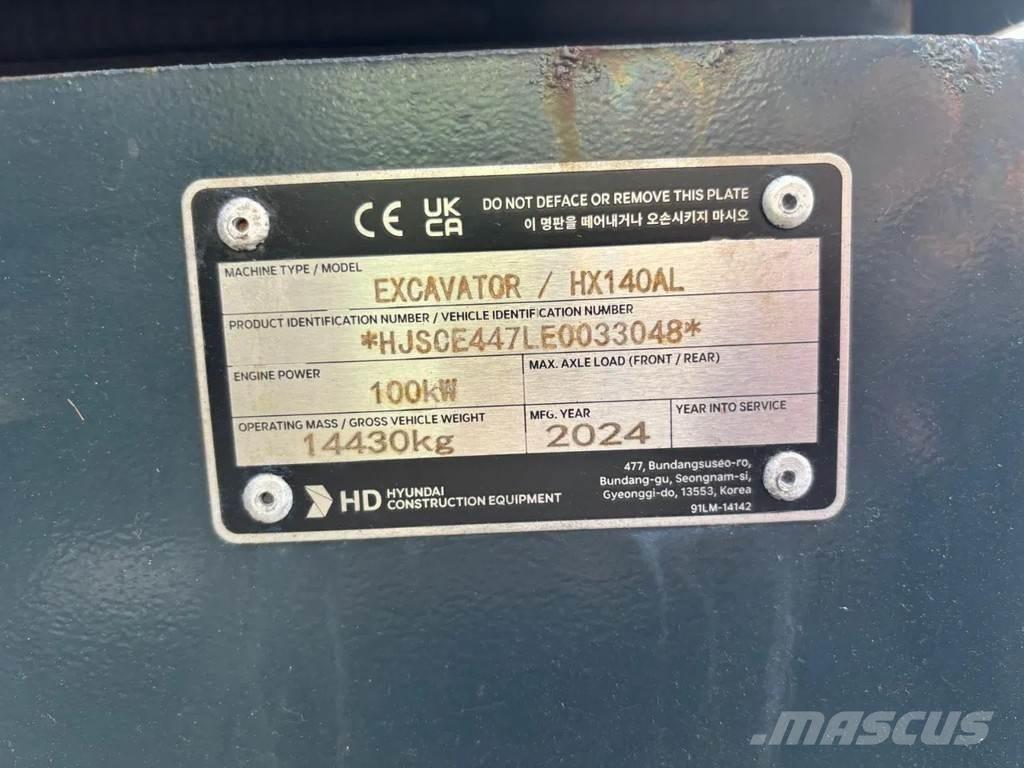 Hyundai HX140AL Raupenbagger