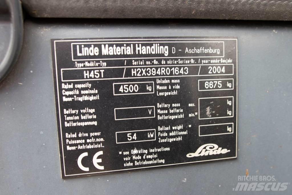 Linde H 45 T Gasstapler