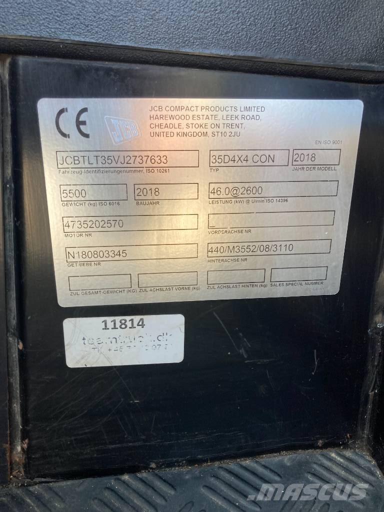 JCB TLT 35 D 4x4 Teleskoplader