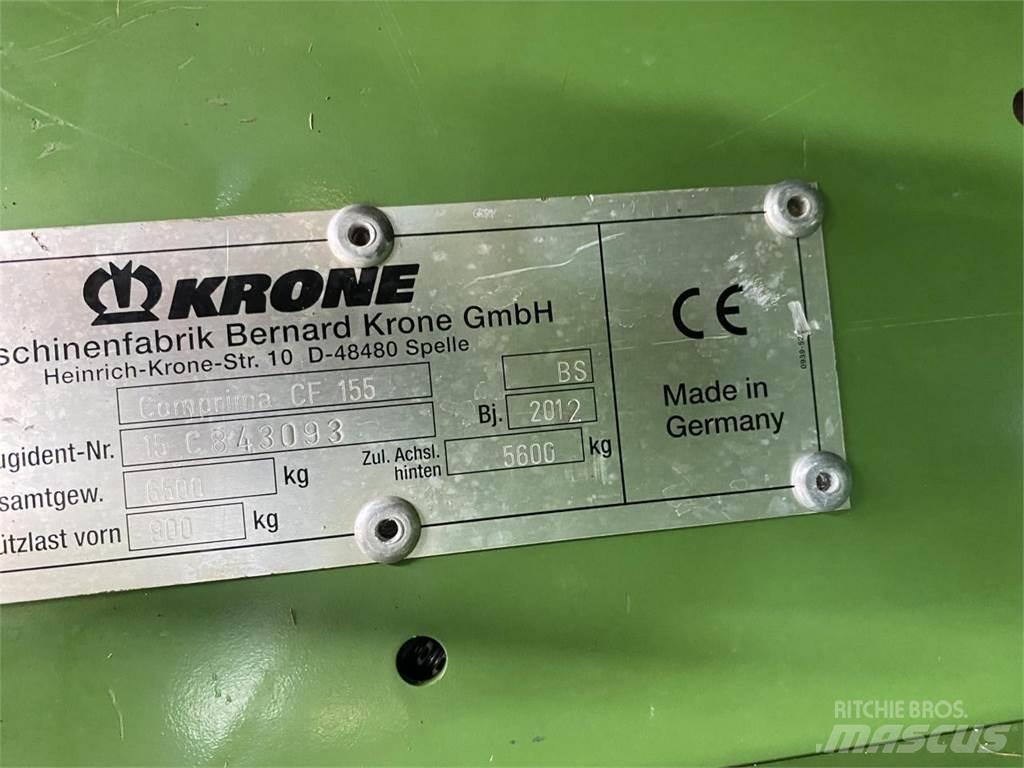 Krone CF 155 XC Rundballenpressen
