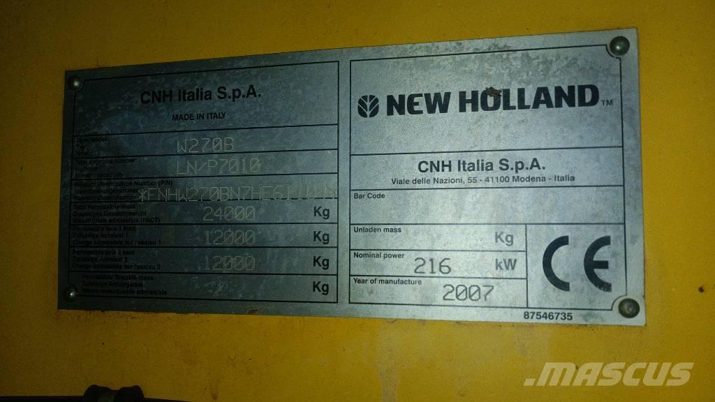 New Holland W 270 B Radlader