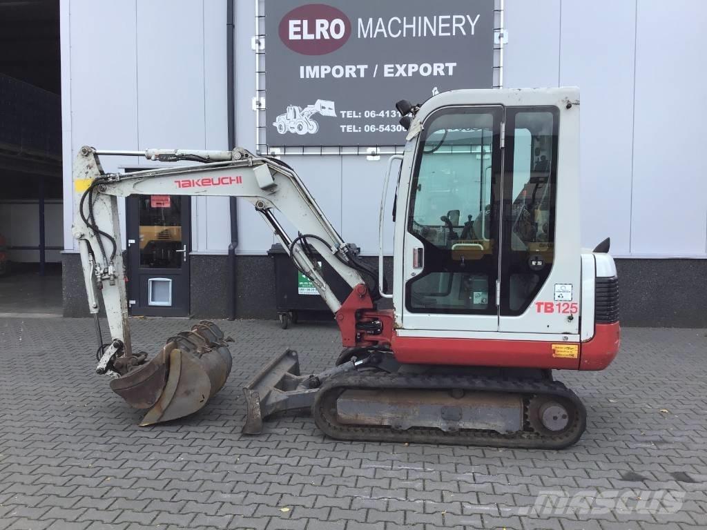 Takeuchi TB 125 Minibagger < 7t
