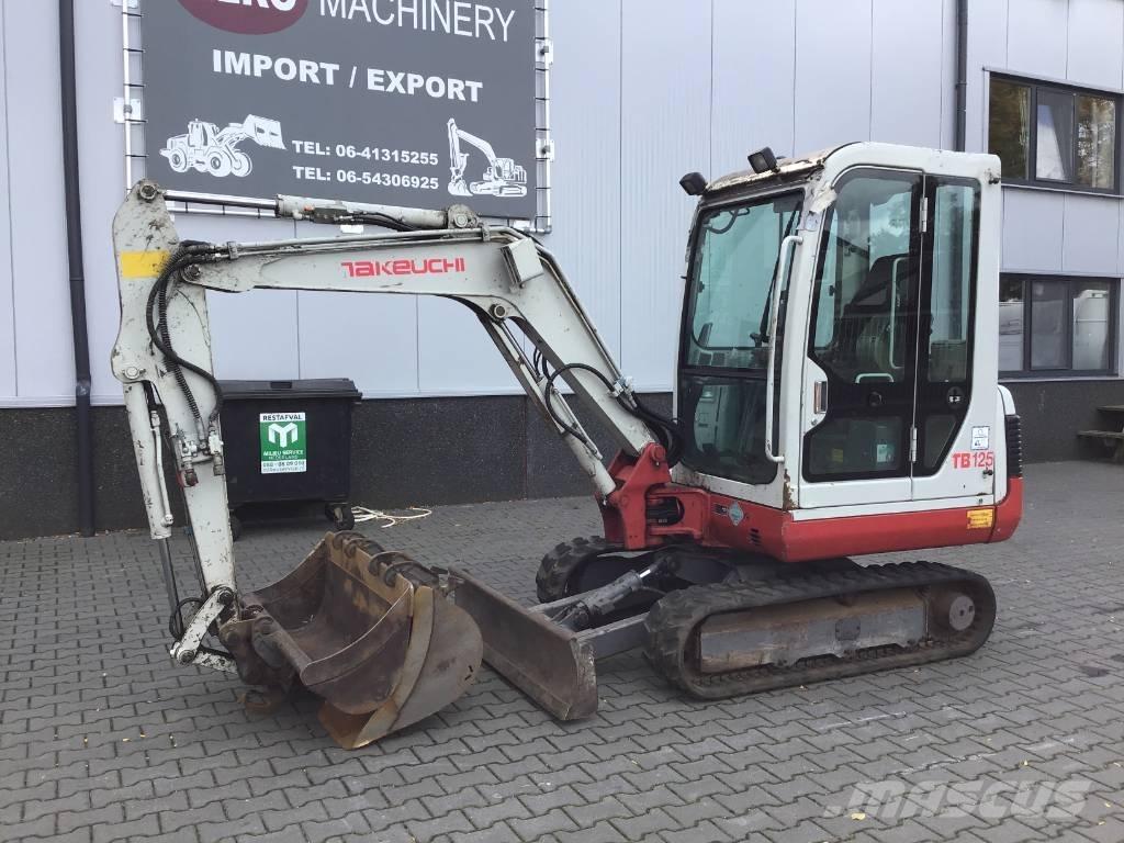 Takeuchi TB 125 Minibagger < 7t