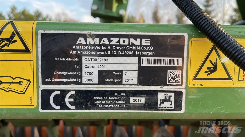 Amazone Catros 4001 Scheibeneggen
