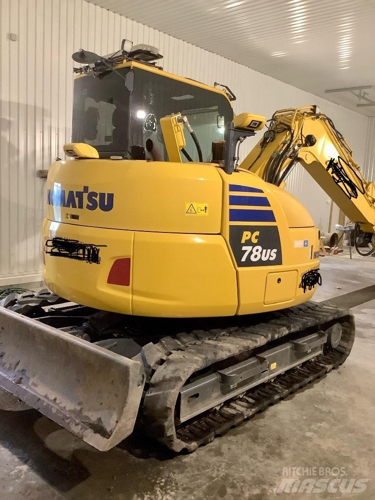 Komatsu Pc 78 us- 10 Midibagger  7t - 12t