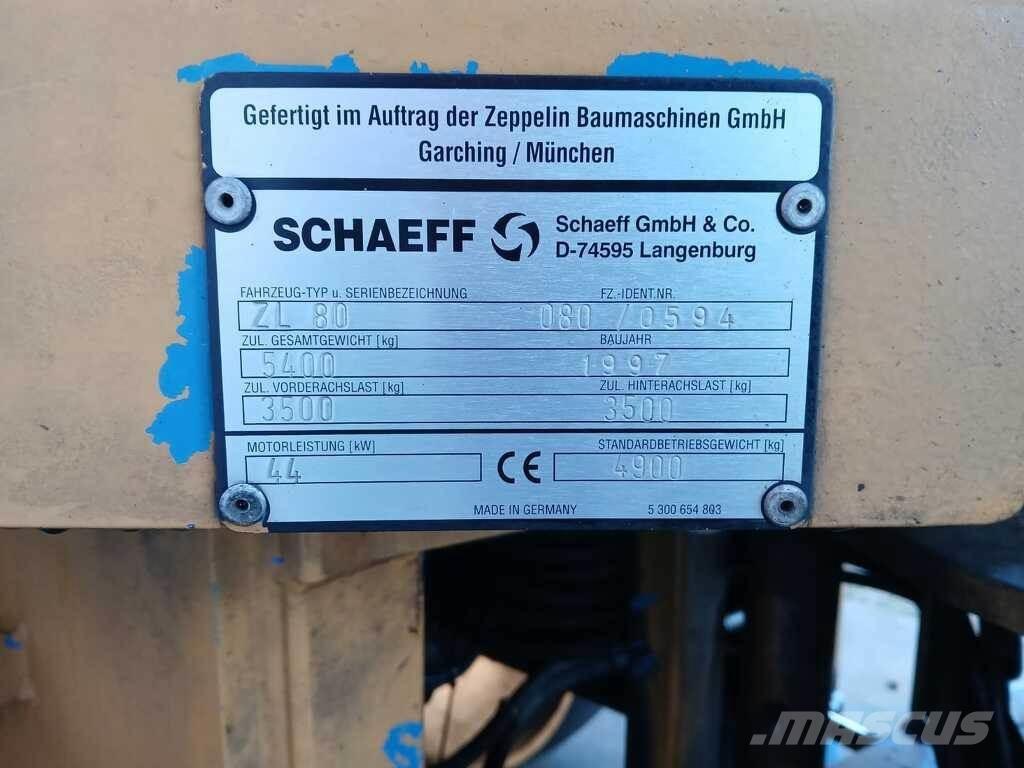 Schaeff ZL 80 Radlader