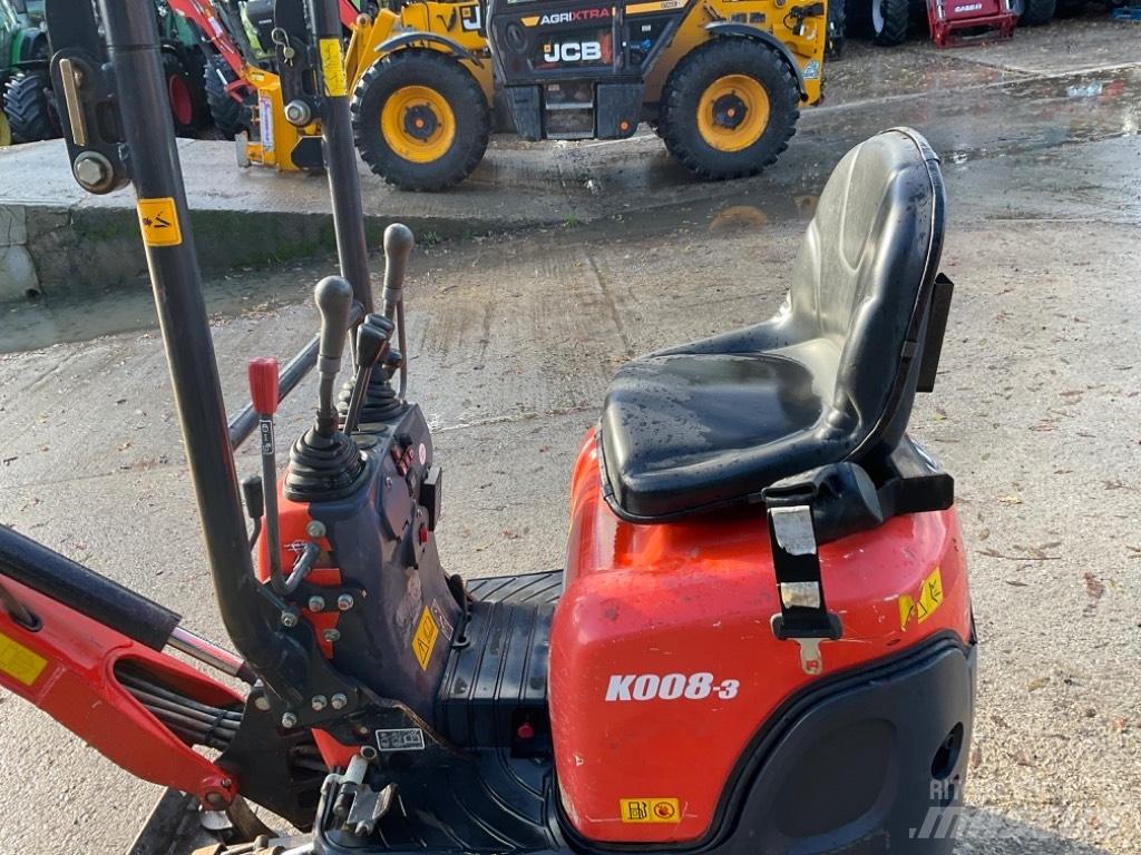 Kubota K 008-3 Minibagger < 7t