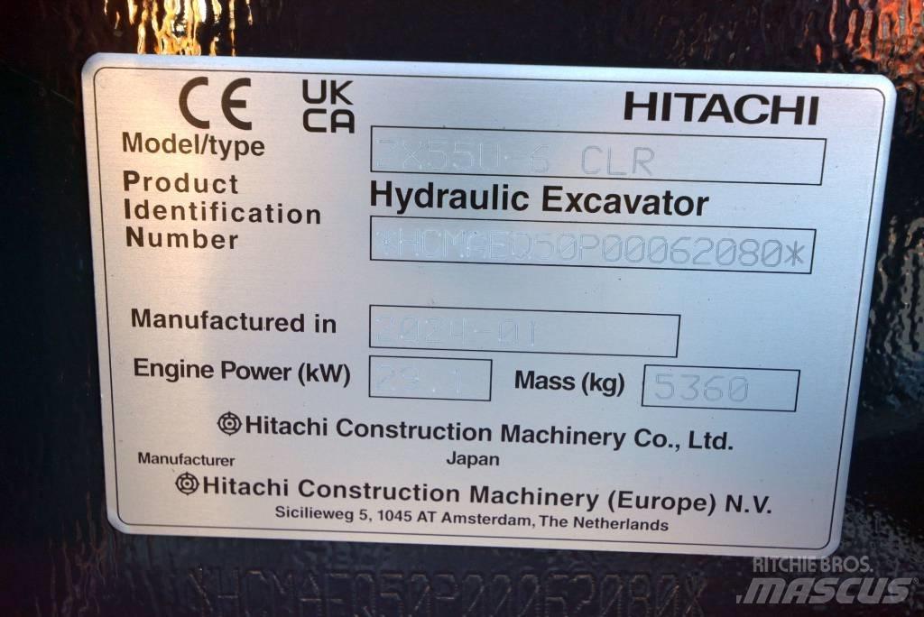 Hitachi ZX 55 U-6 Minibagger < 7t