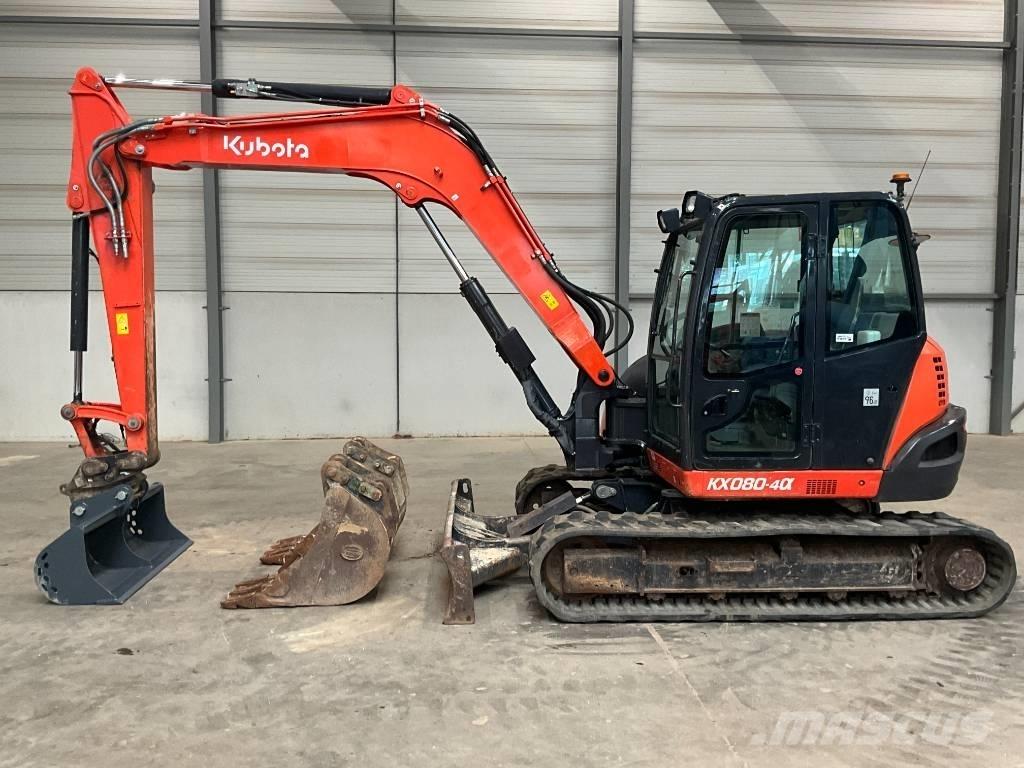 Kubota KX 080-4 A Midibagger  7t - 12t