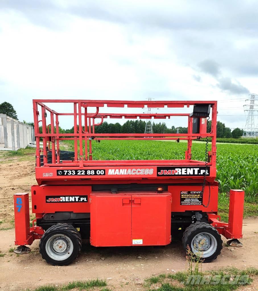 Manitou 120SC-2 Scheren-Arbeitsbühnen