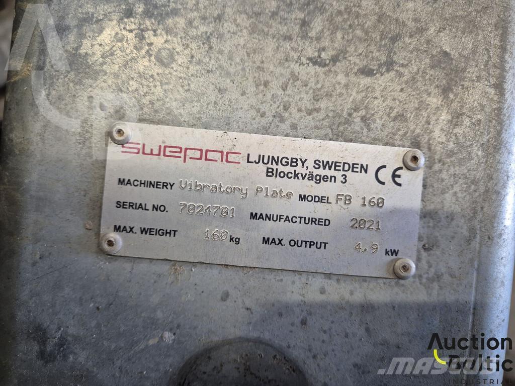 Swepac FB 160 Vibrationsgeräte
