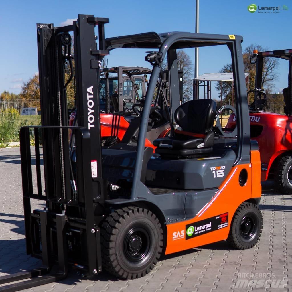 Toyota 8 FGF 15 Gasstapler