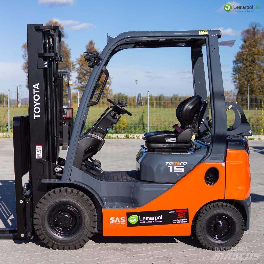 Toyota 8 FGF 15 Gasstapler