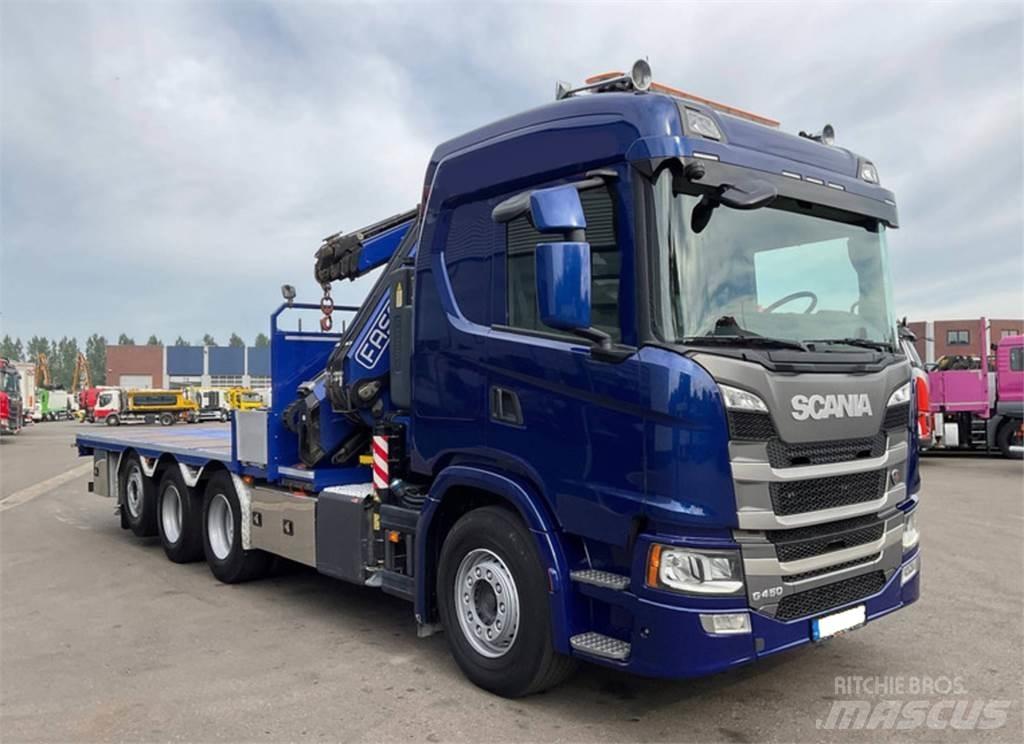 Scania G450 8X4 Kranwagen