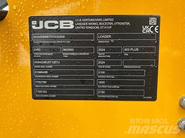 JCB 403 Plus Radlader