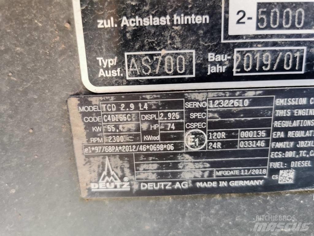 Mecalac AS 700 Radlader