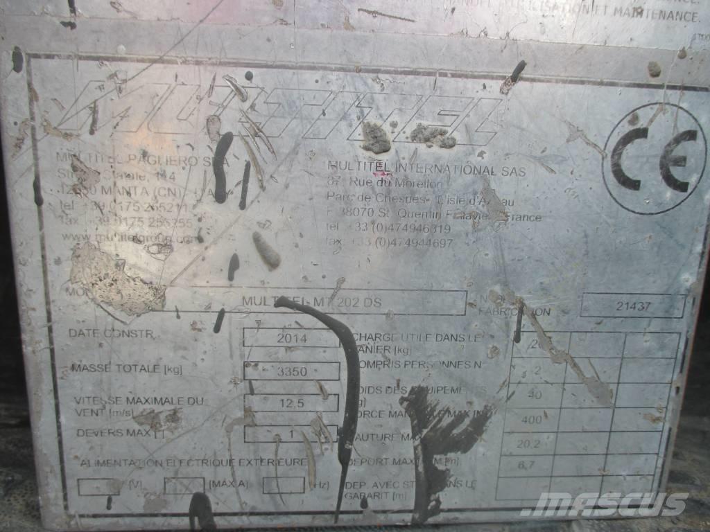 Multitel MT 202 DS LKW-Arbeitsbühnen