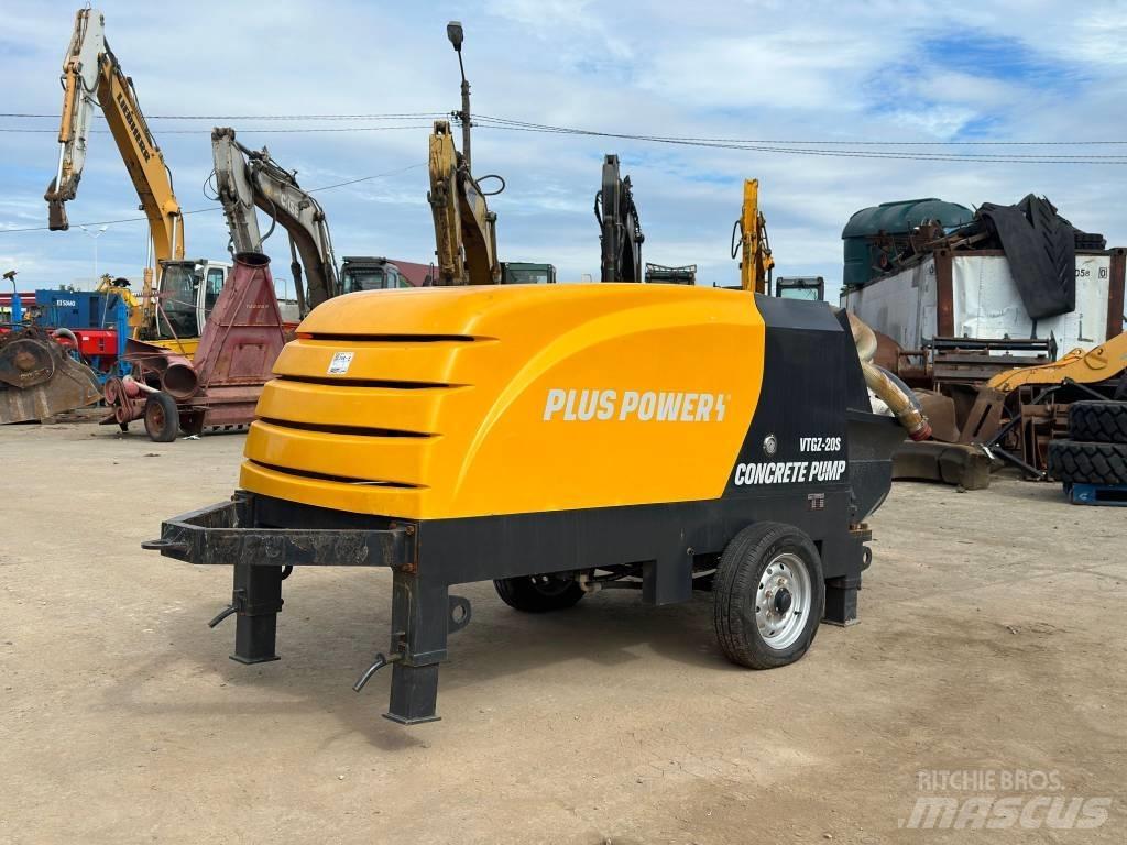 Plus Power VTGZ-20S Betonpumpen