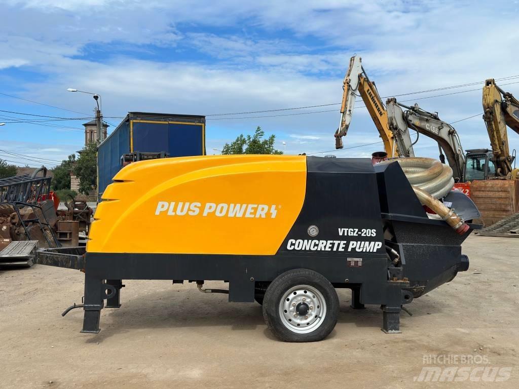 Plus Power VTGZ-20S Betonpumpen