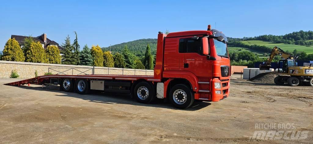 MAN TGS 35.400 Pritschenwagen mit Seilwinde