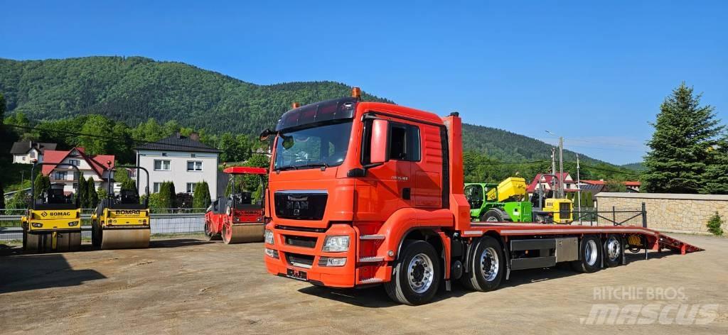 MAN TGS 35.400 Pritschenwagen mit Seilwinde