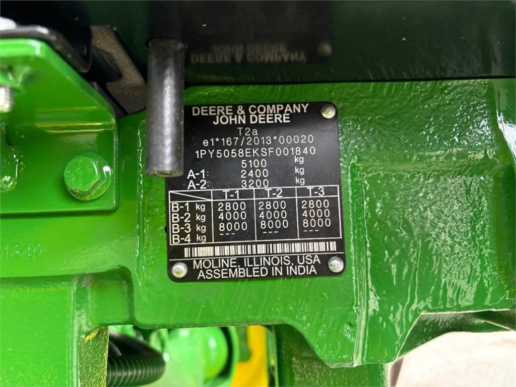 John Deere 5058E Traktoren