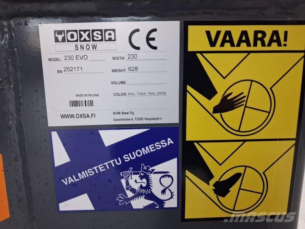 Oxsa 230 EVO Schneefräse