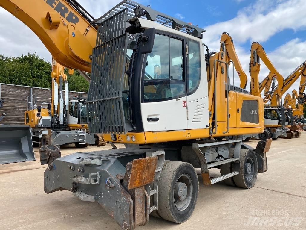 Liebherr LH 30 M# Materialumschlag