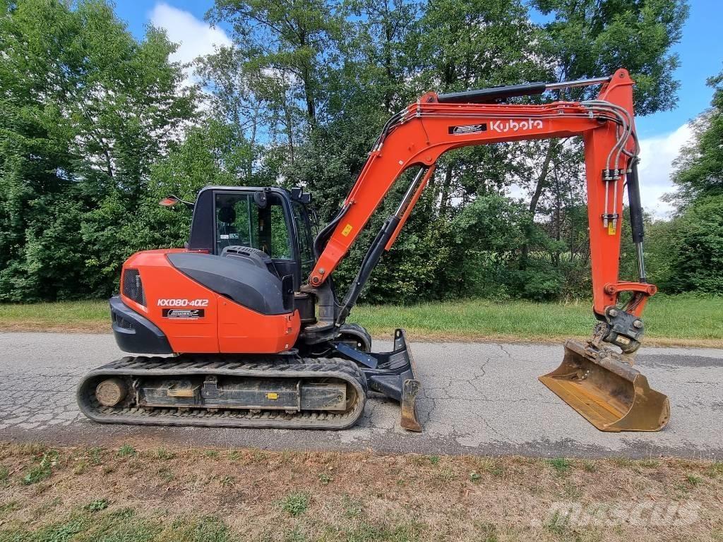 Kubota KX 080-4a2 Minibagger < 7t