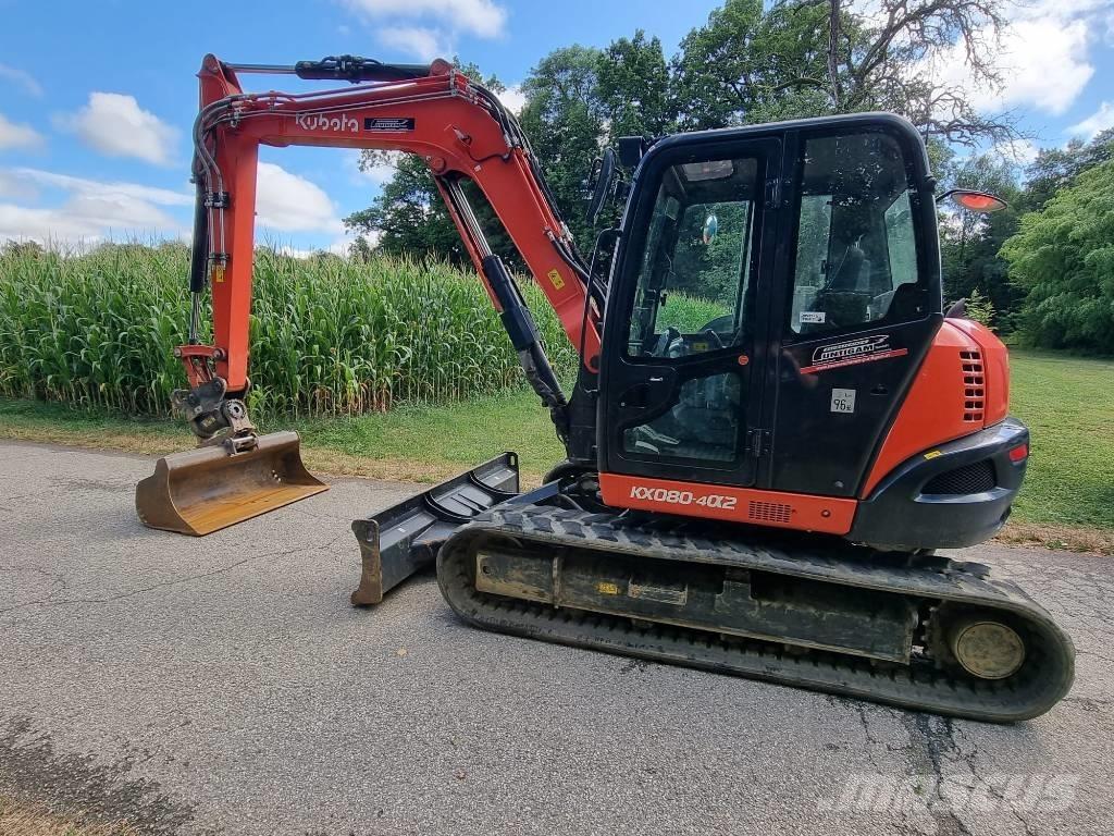 Kubota KX 080-4a2 Minibagger < 7t