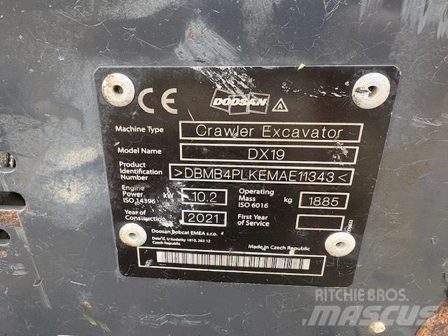 Doosan DX 19Z Minibagger < 7t